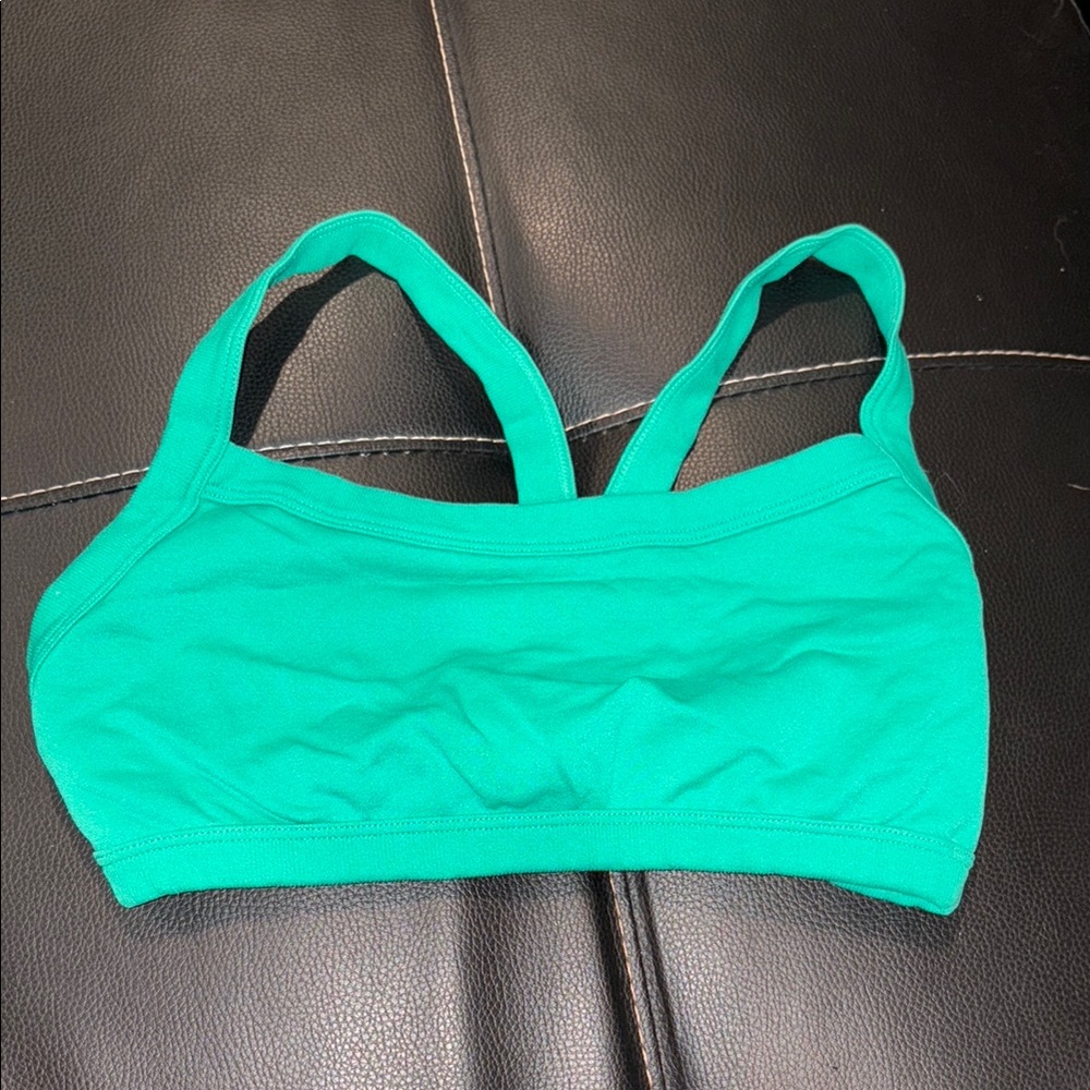 Teal Sports Bra